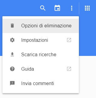 Vedi tue attività con Google History e scaricale con Takeout 20