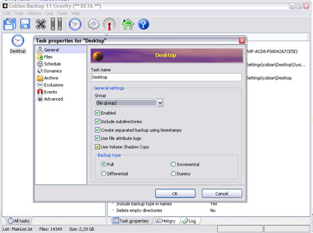 Cobian backup