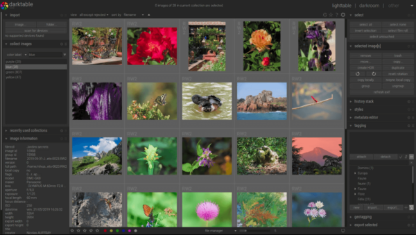 17 Editor gratuiti per modificare fotografie RAW 62