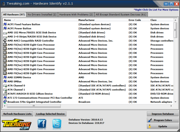 7 Utility per trovare driver sconosciuti con Windows 82