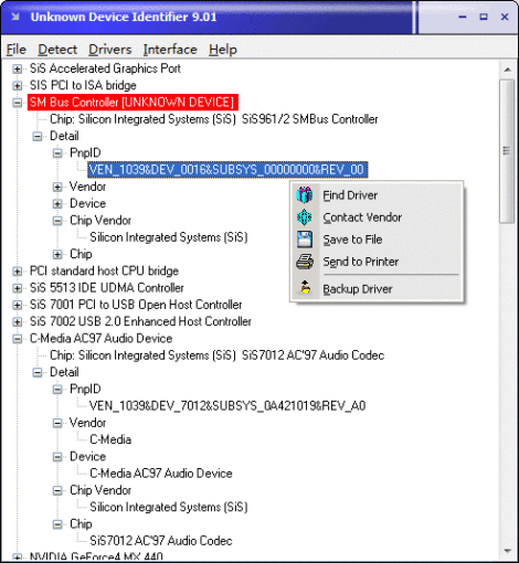 7 Utility per trovare driver sconosciuti con Windows 86