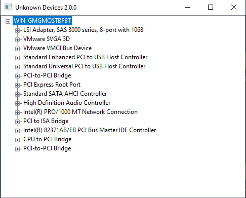 7 Utility per trovare driver sconosciuti con Windows 88