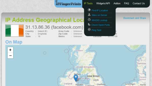 Individuare proprietario e geolocalizzare indirizzo IP 46