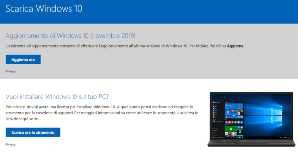 Creare supporti USB per installare riparare Windows 10 22