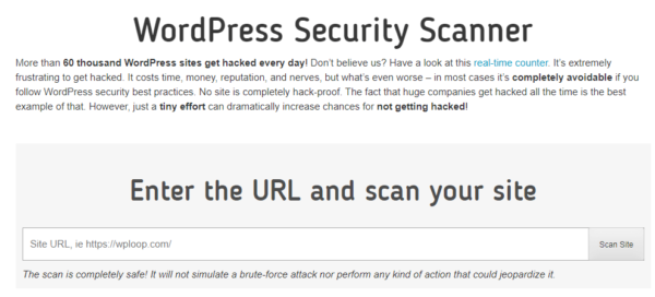 8 Scanner per verificare vulnerabilità siti Wordpress 30