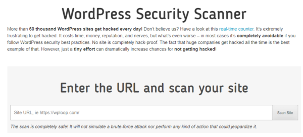 8 Scanner per verificare vulnerabilità siti Wordpress 60