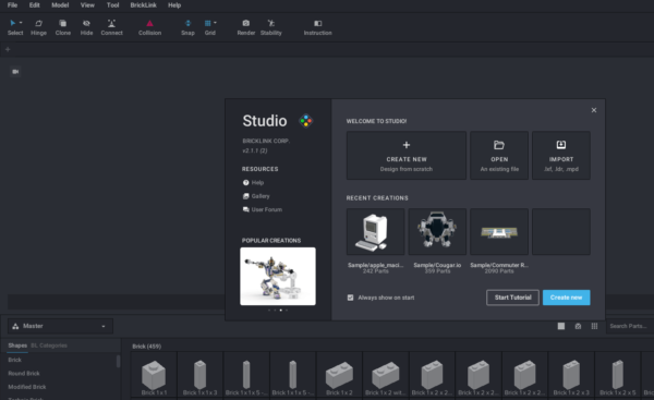 Creare progetti di mattoncini Lego con il CAD 26