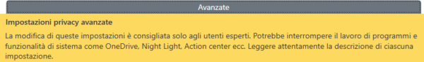 Personalizzare la privacy di Windows con WPD 54