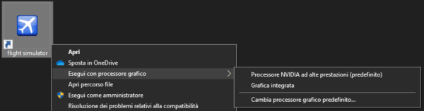 Configura Windows 10 per utilizzo scheda grafica ad alte prestazioni 56