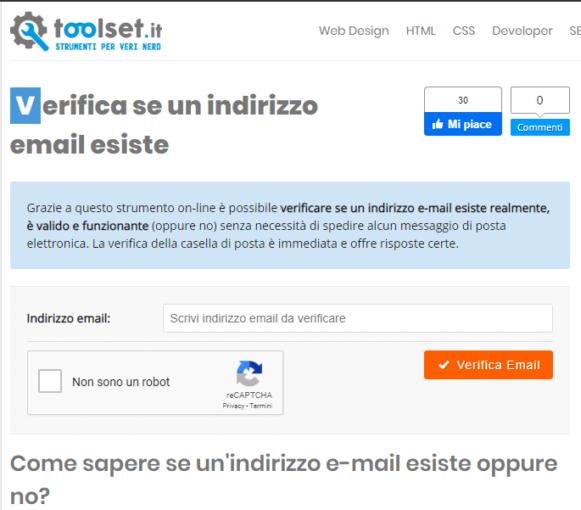 3 siti per verificare se una email esiste 20