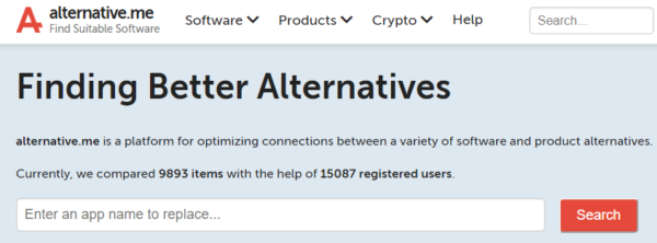 5 Siti dove trovare alternative a servizi web, software e app 36