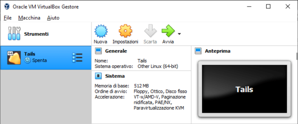 Virtualizzare un sistema operativo con VirtualBox 186