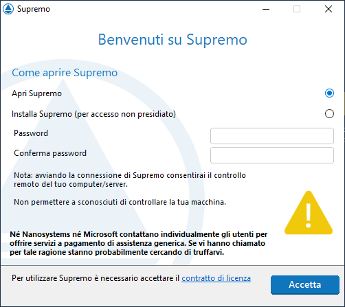 Assistenza remota con SupRemo software 36