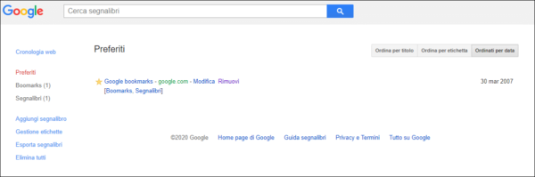 6 Bookmarks manager per organizzare i link preferiti 50