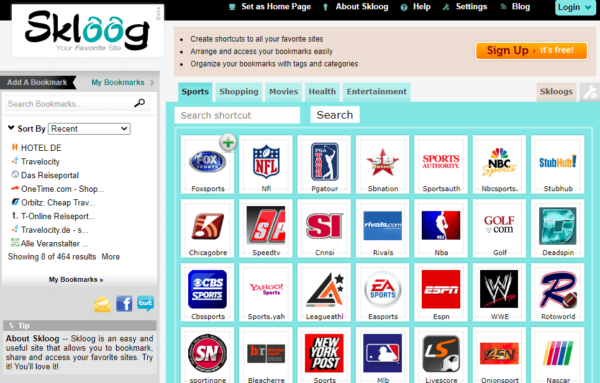 6 Bookmarks manager per organizzare i link preferiti 54