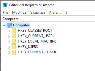 Copiare e ripristinare il registro di sistema di Windows 10 46