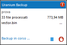 Backup dei dati con Uranium Backup 44