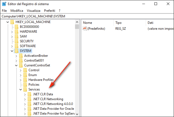 Ottimizzare i servizi di Windows 10 56