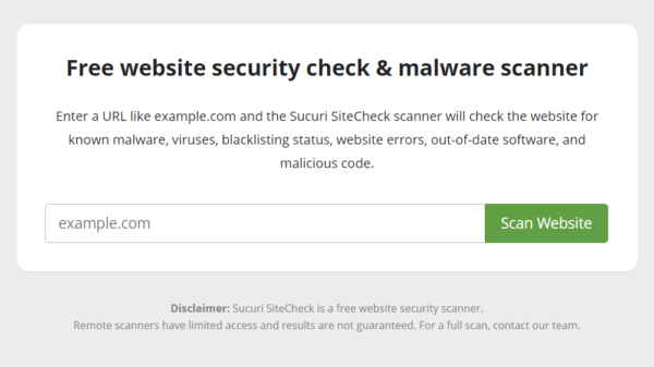 8 Scanner per verificare vulnerabilità siti Wordpress 56