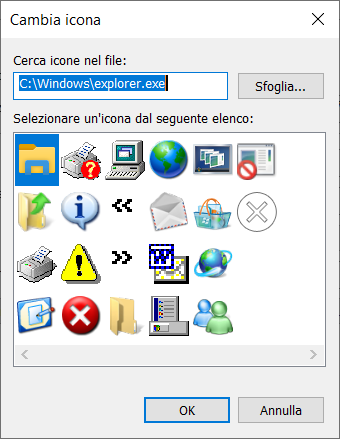 Creare scorciatoie desktop per la finestra System di Windows 10 47