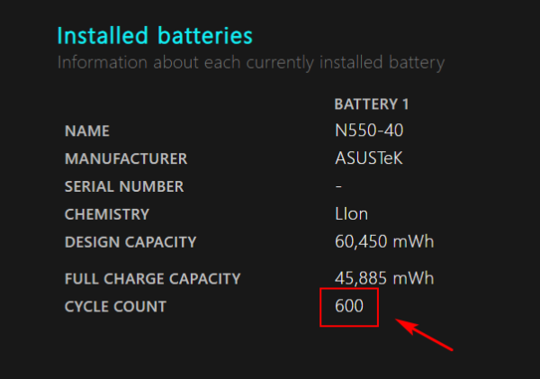 3 Strumenti per monitorare la salute della batteria del portatile 66