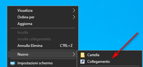 Creare scorciatoie desktop per la finestra System di Windows 10/11 86