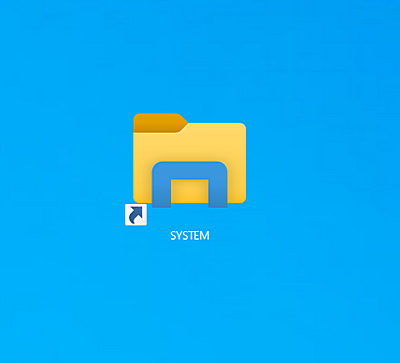 Creare scorciatoie desktop per la finestra System di Windows 10 45