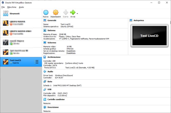 Virtualizzare un sistema operativo con VirtualBox 166