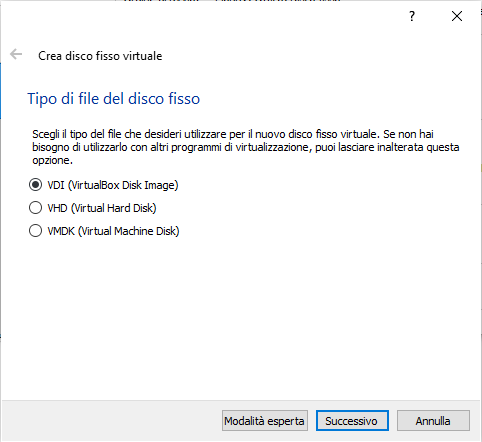 Avviare ISO LiveCD LiveUSB con VirtualBox 102