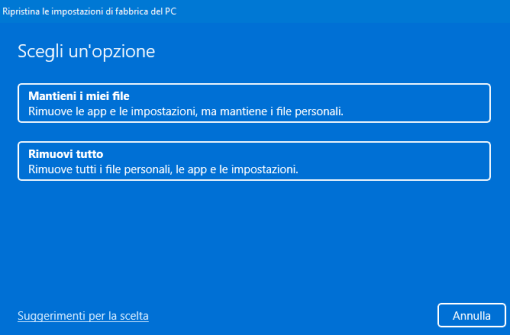 Come ripristinare reinstallare Windows 10 e 11 con il cloud 56