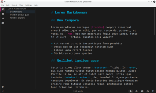 Guida rapida al linguaggio Markdown 24